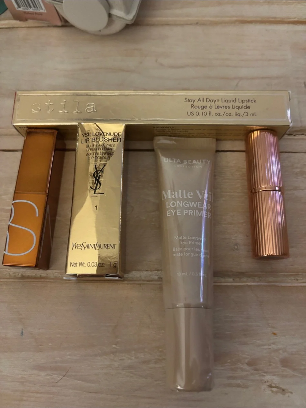 Stila Stay All Day Liquid Lipstick - Gold Packaging